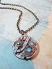 Steampunk Pendant - Time Lock - Steampunk Necklace- Steampunk jewelry handmade with real vintage watch and pocket watch parts