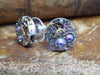Steampunk Stud Earrings with Mechanical Watch Movement, Steampunk Earrings , Steampunk jewelry