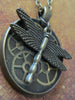 STeampunk pocket watch necklace - Dragonfly - Steampunk Necklace - Repurposed Art