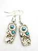 Gleam  - Steampunk Earrings - Repurposed art