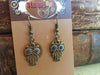 Steampunk owl earring - Steampunk earrings - Owls