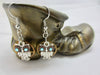 Owl Earrings, Steampunk, Unique Earrings, Weird Earrings, Dangle & Drop, Lightweight Earrings, Cool Earrings, Turquoise