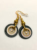 Unique - one of a kind - Steampunk ear gear -  Toc  - Steampunk Earrings - Womans earrings - For her
