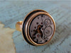 Steampunk ring - Sphere- Steampunk jewelry made with real vintage watch parts