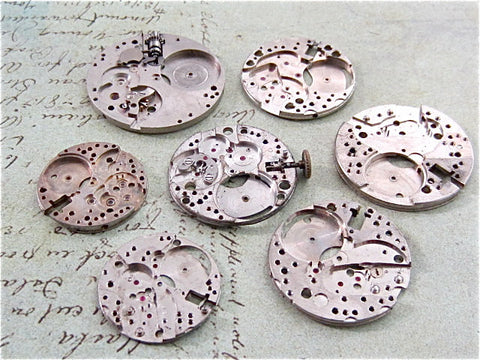 Watch movements - Vintage Antique Watch movements - b87