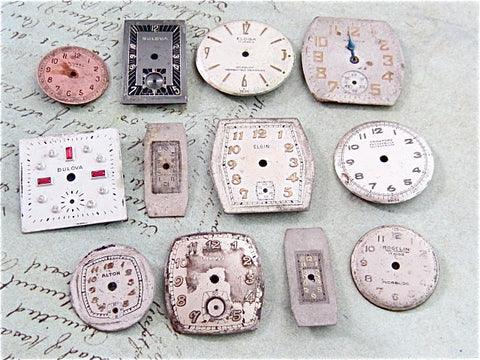 Vintage Antique Watch  Assortment Faces -  g21