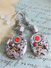 Steampunk ear gear - Hyacinth - Steampunk Earrings
