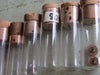 Watch Vials - Glass bottles-  Vintage - h78