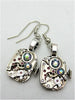 Steampunk ear gear - smokey A/B- Steampunk Earrings - Repurposed art