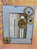 Steampunk Frame - A Moment in Time- Recycled - Upcycled - Steampunk Picture Frame - by SteampunkJunq - Great Gift or Stocking stuffer