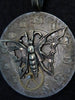Steampunk Necklace - Flutter - Steampunk jewelry made with real vintge pocket watch parts