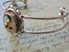 Steampunk Bracelet - Cuff - In the Works - Steampunk watch parts cuff - Bracelet