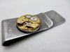 Money Clips for Men - Steampunk Jewelry - Gifts Under 25 - Vintage gold watch movement Money Clip - Gift for Man - Groomsmen