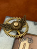 A Moment in Time- Recycled - Upcycled - Steampunk Picture Frame