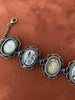 Steampunk Bracelet - In the Works - Steampunk watch parts charm bracelet - Vintage watch parts