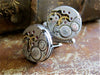 Watch movements - Steampunk - Cufflinks - Cuff Links -Repurposed - Up cycled