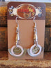 Steampunk earrings - Toc  - Steampunk jewelry made with real vintage watch parts