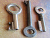 Skeleton Keys - Vintage Antique keys-  Barrel keys -  D83