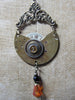Steampunk pendant - Passage - Steampunk Necklace - Steampunk jewelry made with real vintage watch and Pocket watch parts