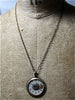 Steampunk Pendant Necklace - Orbit - Steampunk jewlery made with real vinatge watch and pocket watch parts